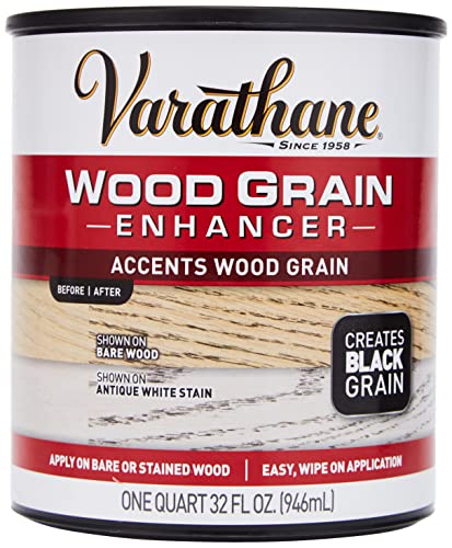 Rust-Oleum 313834 Varathane Wood Grain Enhancer Black