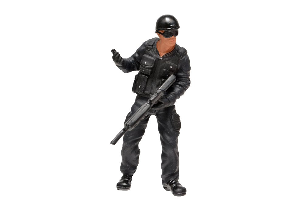 American Diorama Swat Team Flash Figure For 1:24 Scale Models