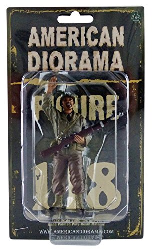 American Diorama Wwii Military Police Figure I For 1:18 Scale Models 77414