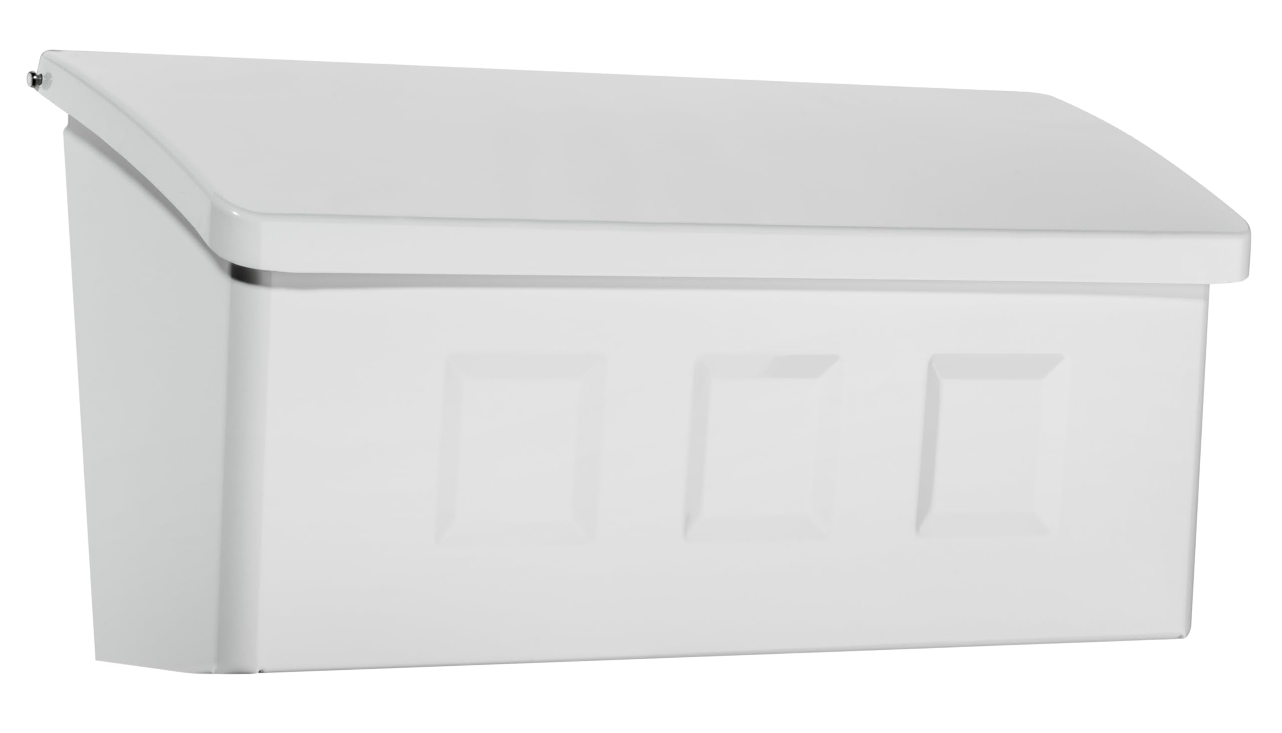Architectural Mailboxes 2689W-10 Wayland Wallmount Mailbox, Small, White