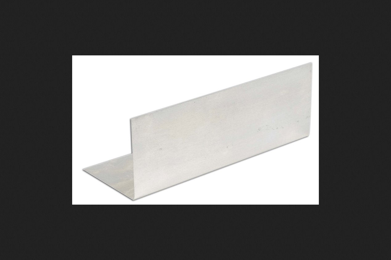 Amerimax Pre-Bent Step Flashing 0.011 '' Aluminum 2.5 '' X 2.5 '' X 7 ''