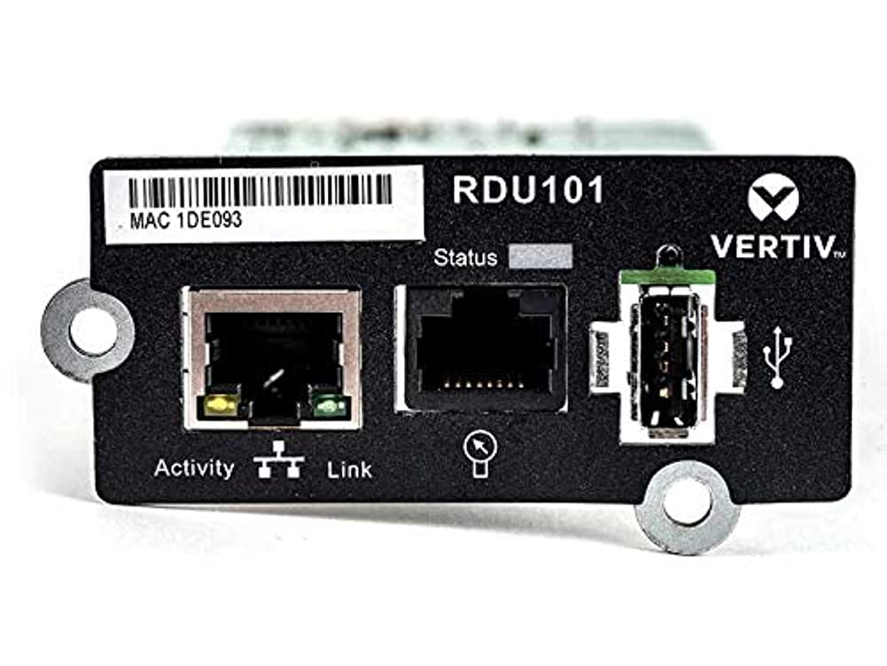 Liebert Vertiv Intellislot Rdu101 - Network Card | Remote Monitoring