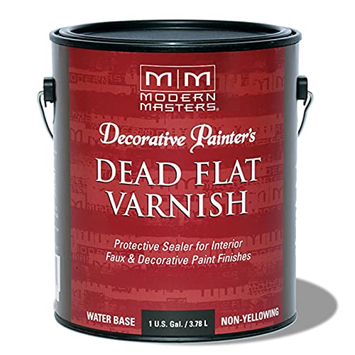 1 Gal Modern Masters Dp609 Clear Decorative Painters Acrylic Dead Flat Varnish