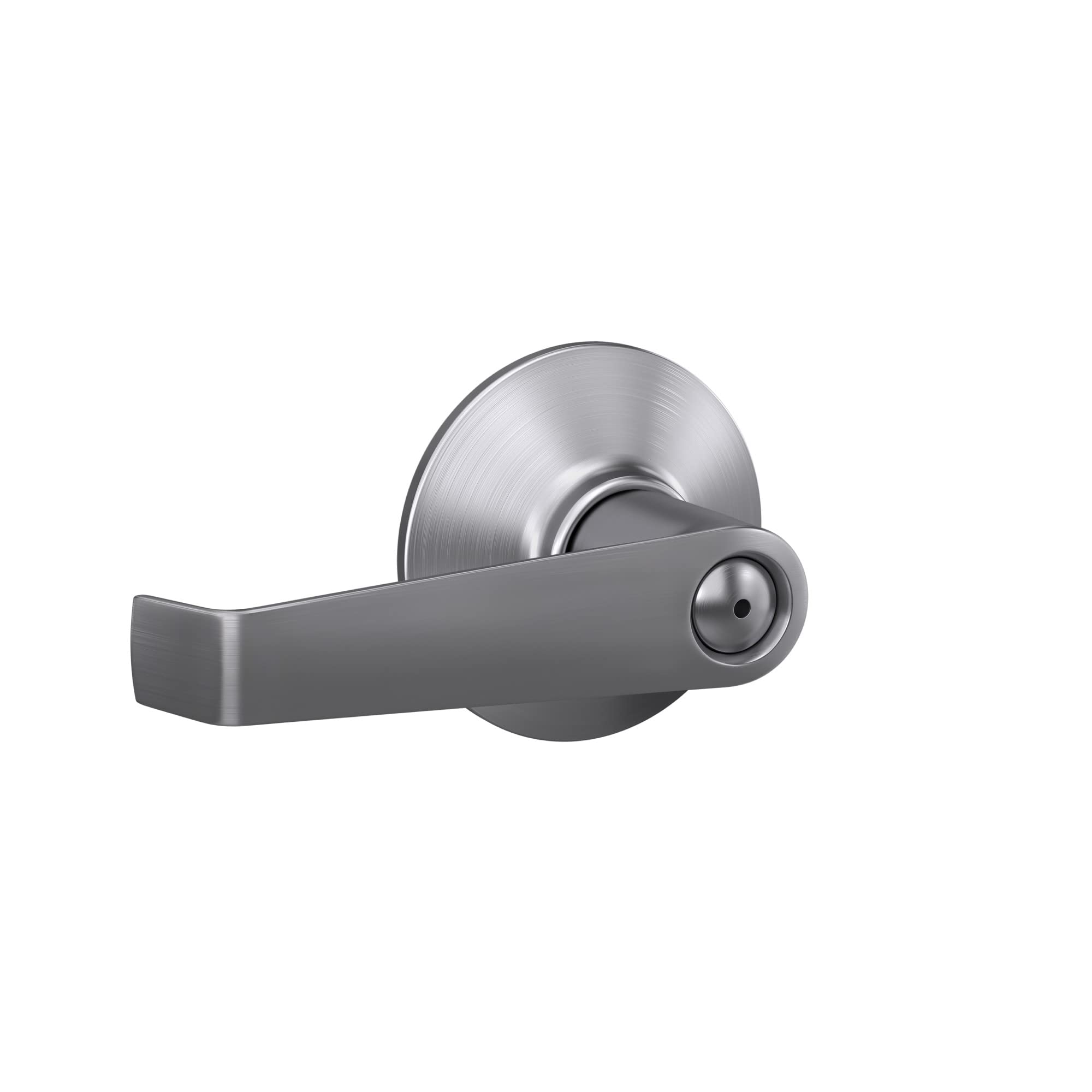 Schlage F40 Csv Ela 626 Commercial Series Elan Door Lever, Bed & Bath Privacy Lock, Satin Chrome