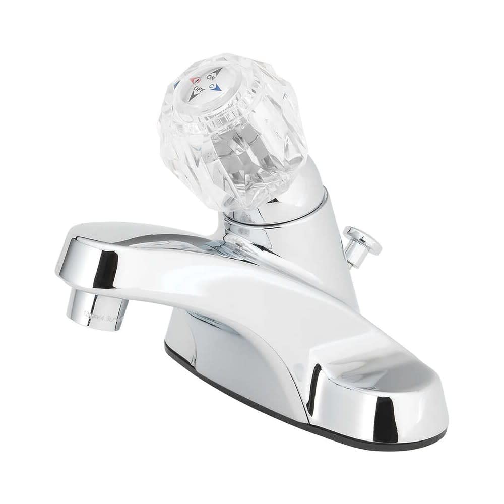 Oakbrook Lavatory Faucet Low Lead Single Handle 4  1.5 Gpm Chrome Finish