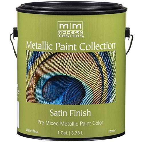Modern Masters 1 Gal Me196 Pearl White Metallic Paint Collection Water-Based Decorative Metallic Paint