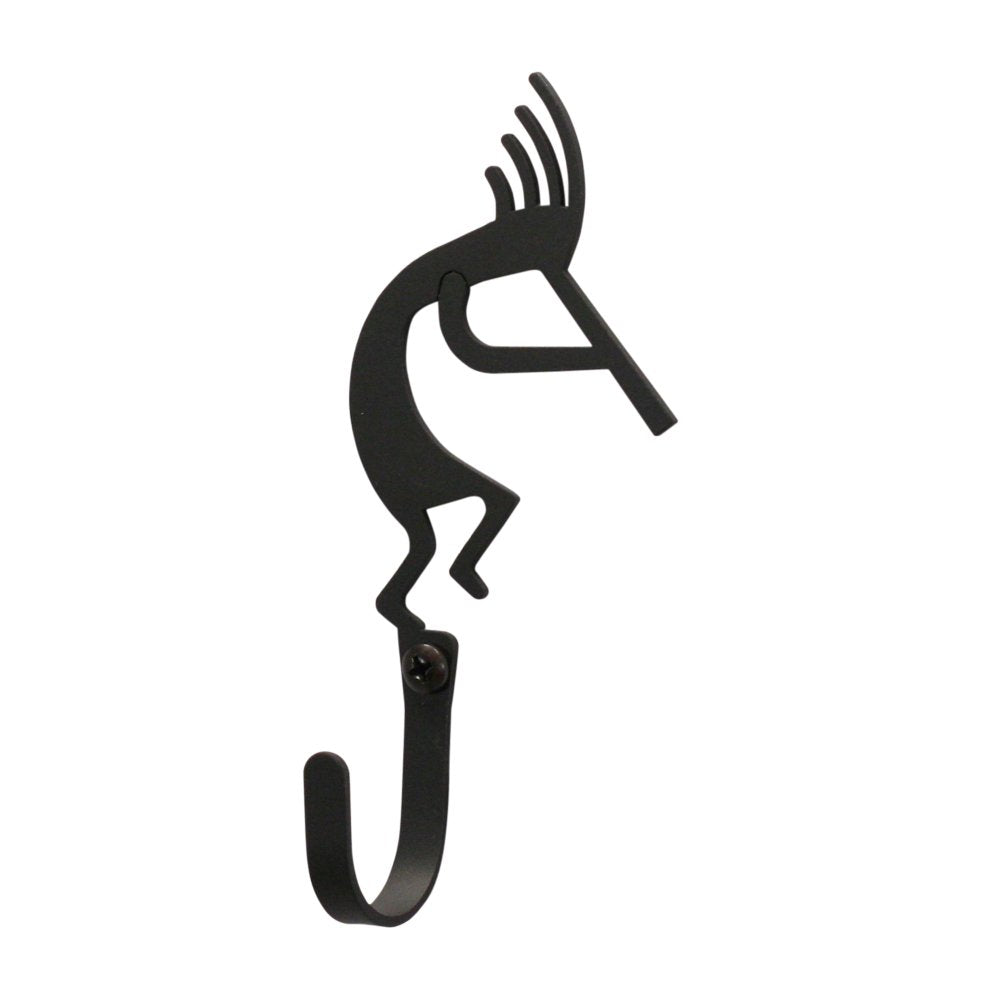 Village Wrought Iron Kokopelli Wall Hook - Small