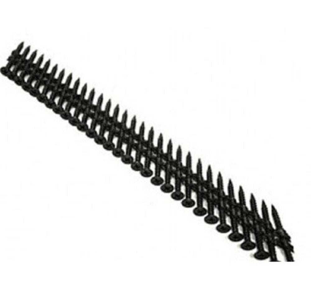 Tigerclaw Phillips Flat Head Black Oxide Stainless Steel Scrails Collated Fasteners 930 Per Box