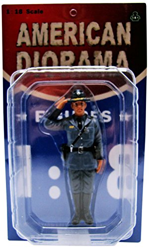 American Diorama Wholesale State Trooper Brian Figure For 1:18 Diecast Model Cars