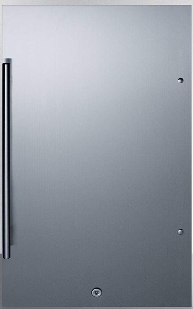 Summit Appliance Ff195Ada Ada Compliant Commercially Approved Energy Star Certified 19 Wide Shallow Depth Built-In Undercounter 