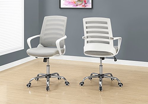 Monarch Specialties I Office Chair, White