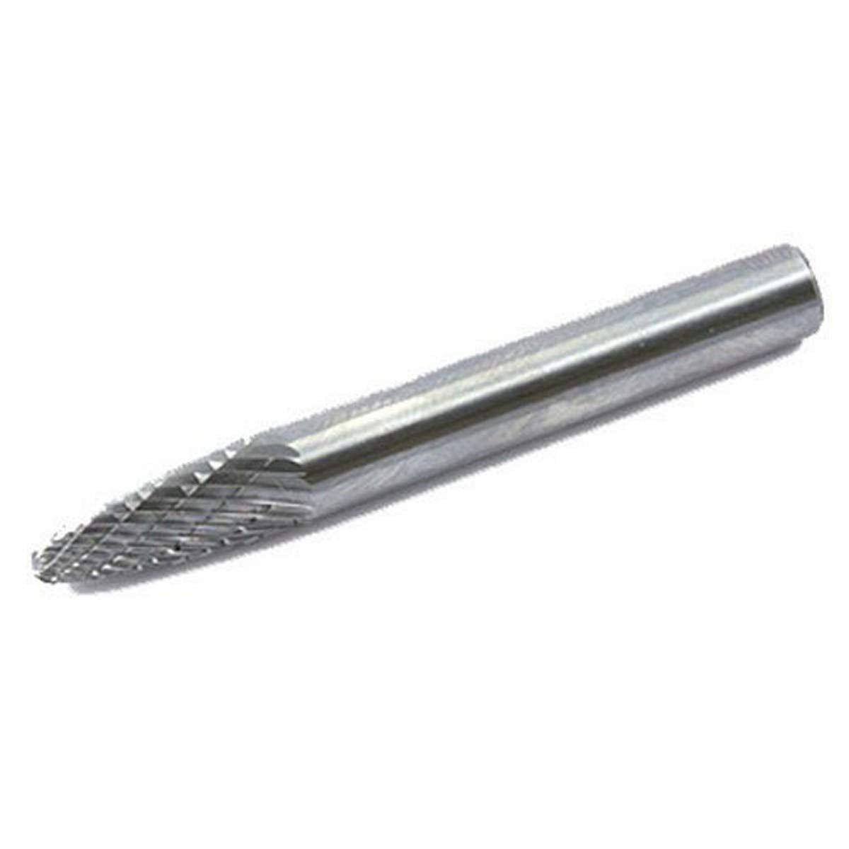 Forney 60124 Tungsten Carbide Burr With 14-Inch Shank Tree Radius 14-Inch
