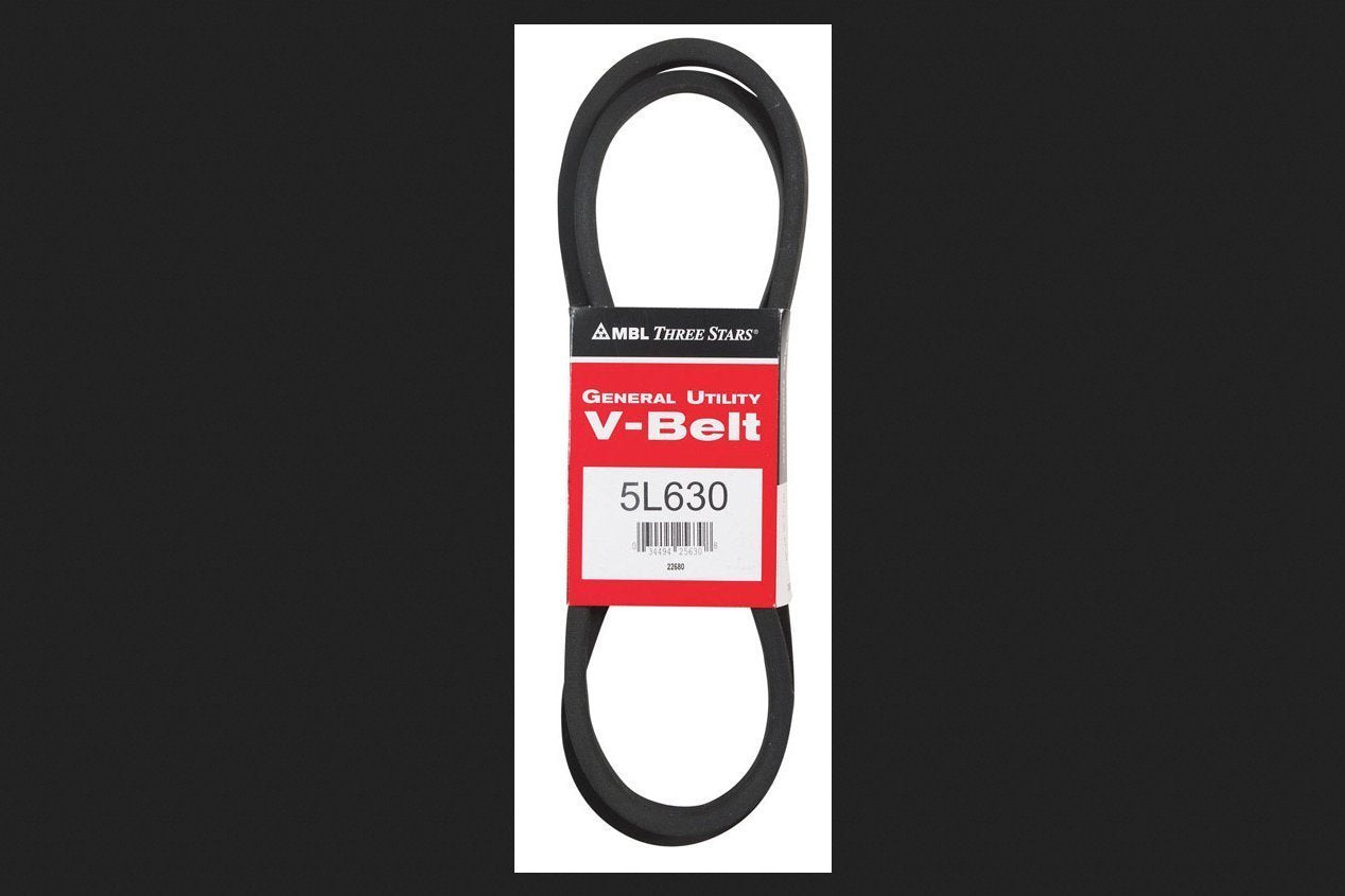 Mbl 5L630 (3630) Fractional Horsepower V-Belt, 5L Section, 2132 Width, 38 Height, 63 Length, Rubber