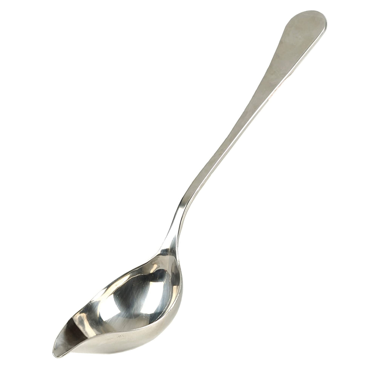 Rsvp International Endurance Culinary Sauce Spoon, Mini Ladle With Gravy Pour Spout, Dishwasher Safe, 188 Stainless Steel, 9X1-3