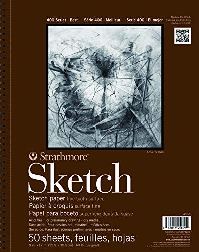 Strathmore 400 Series Sketch Pad, 9 X 12 Inches