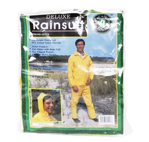 Rainsuit 3Pc Vnl Yel Lg