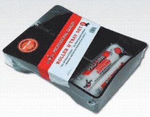 Arroworthy Plastic Disposable Paint Tray Kit 2 Qt. 9 In. Black 4 Pc.