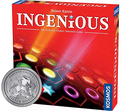 Thames & Kosmos Ingenious | Ultimate Family Strategy Game | 1     4 Players | Spiel Des Jahres-Nominated | Fun Abstract Tile Lay