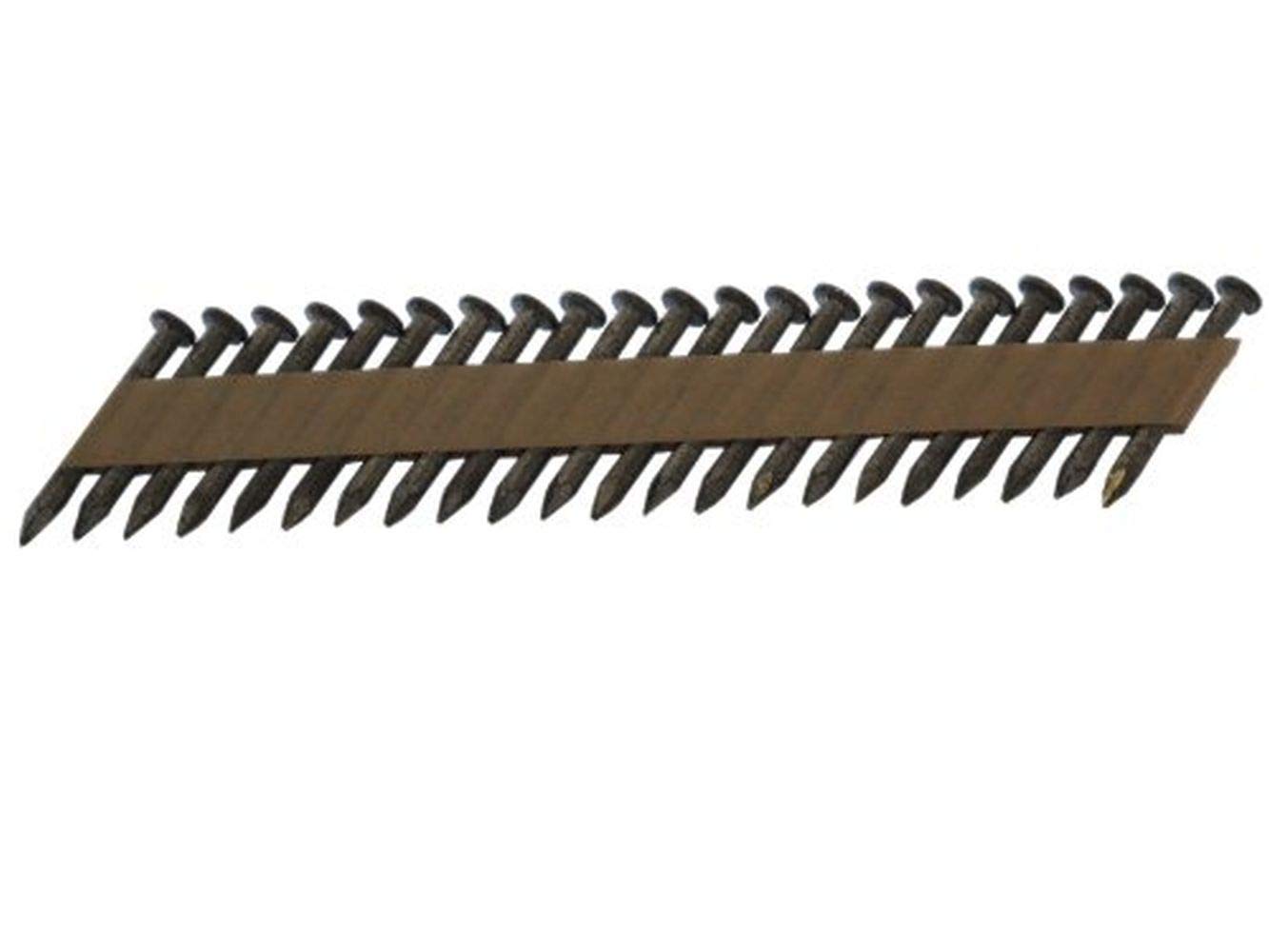 Simpson Strong-Tie N10Hdgpt500 30-33-Degree Collated Structural-Connector Joist Hanger Teko Nail, 0.148-Inch X 1-1/2-Inch, 500 P