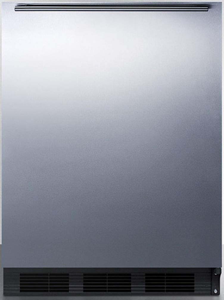 Summit Appliance Ff7Bksshhada Ada Compliant Commercial All-Refrigerator For Freestanding General Purpose Use With Auto Defrost, 