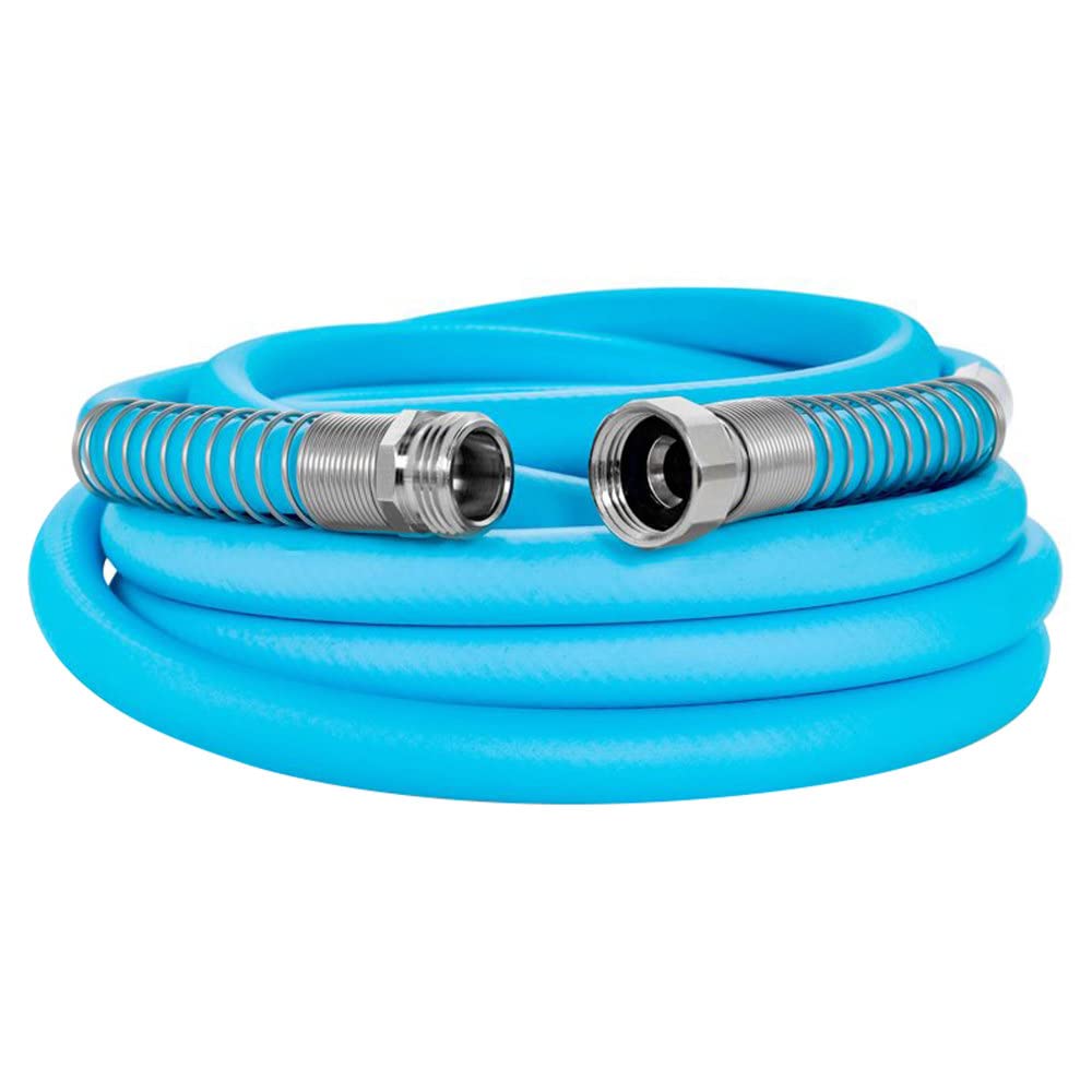 Camco Evoflex 35-Foot Super Flexible Drinking Water Hose  58-Inch Id  Ideal For Rv And Marine Use  Blue (22595)
