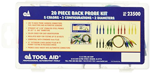 Tool Aid Sg 23500 Back Probe Kit, Blue
