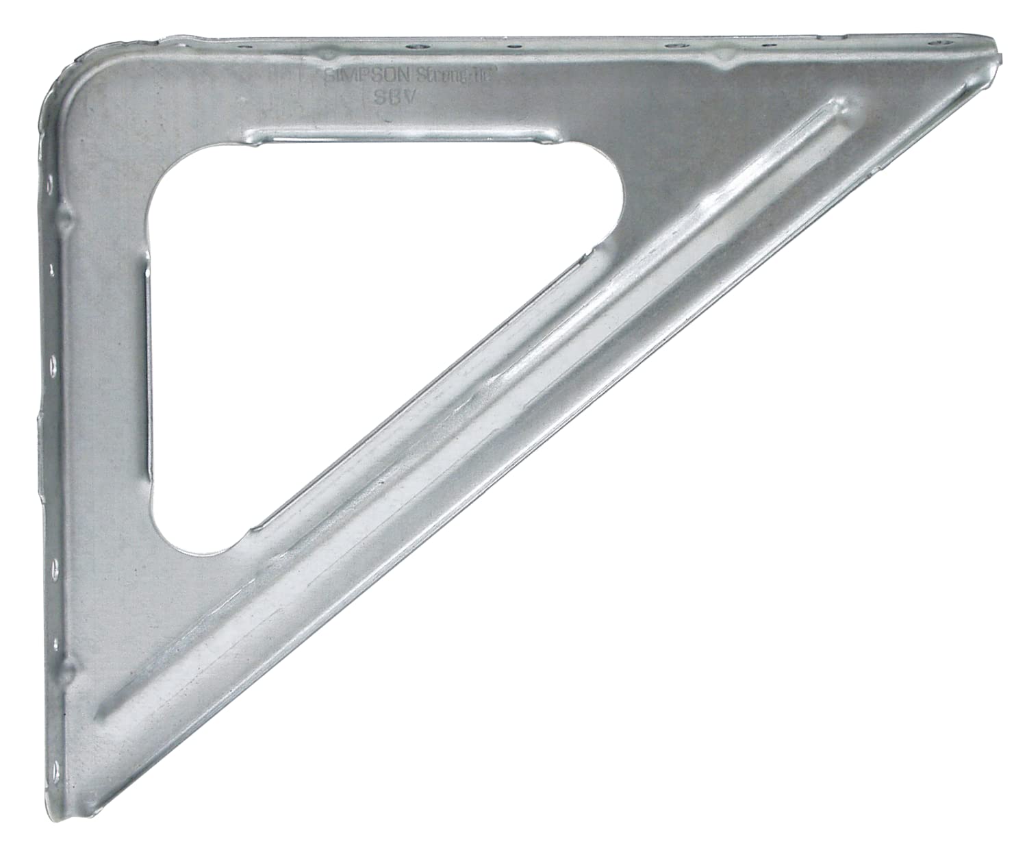 Simpson Strong-Tie Sbv 9 In X 11 In 16-Gauge Galvanized Shelf Bracket