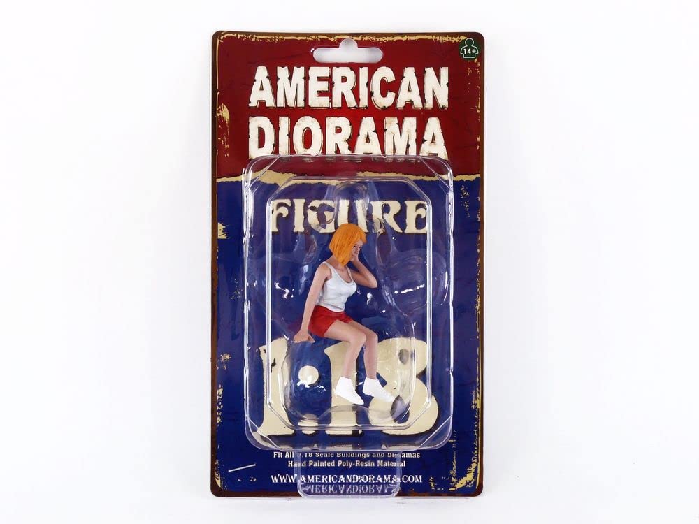 Car Meet 2'' Figurine V For 1/18 Scale Models By American Diorama