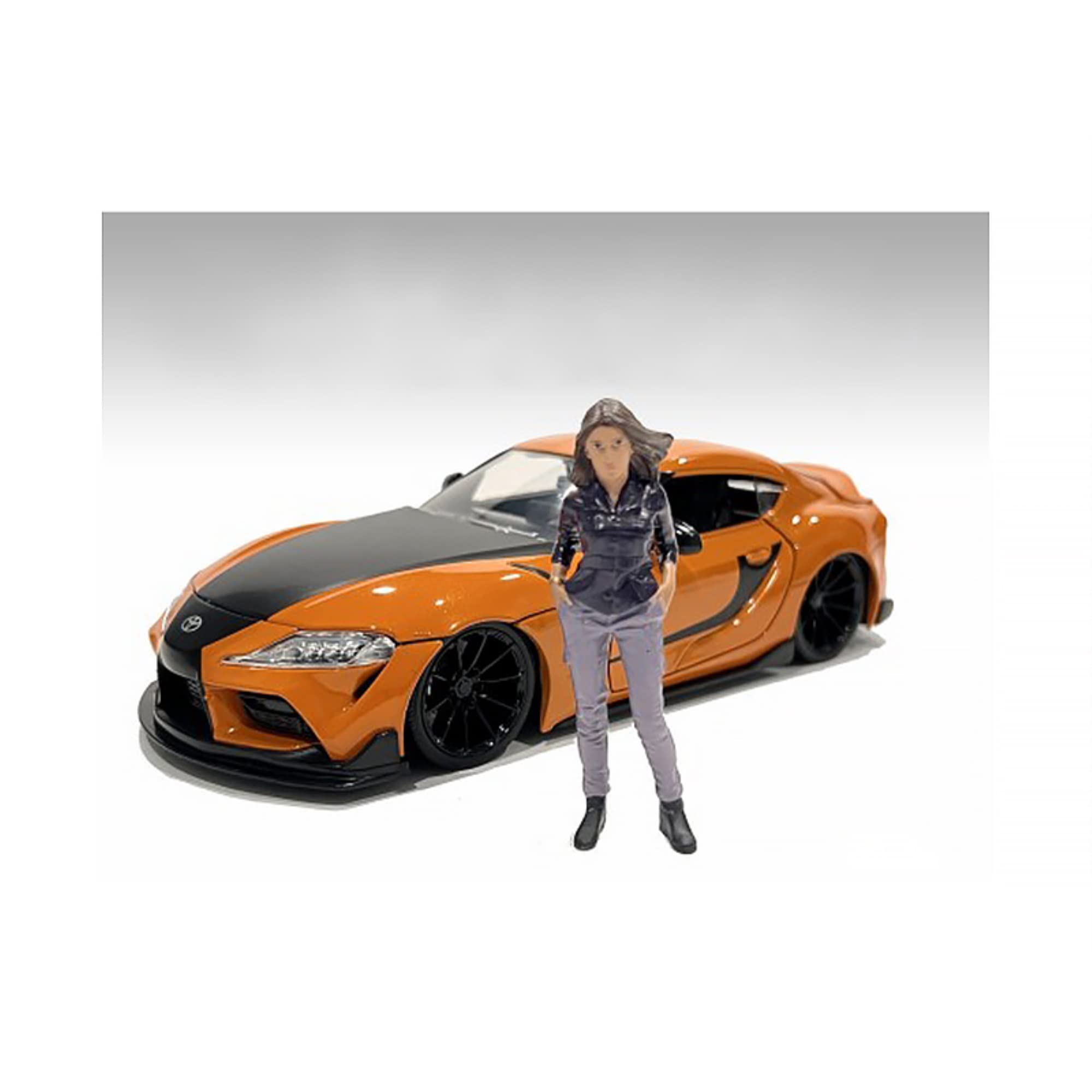 American Diorama Car Meet 3'' Figure 5 For 1/18 Scale Models 76330