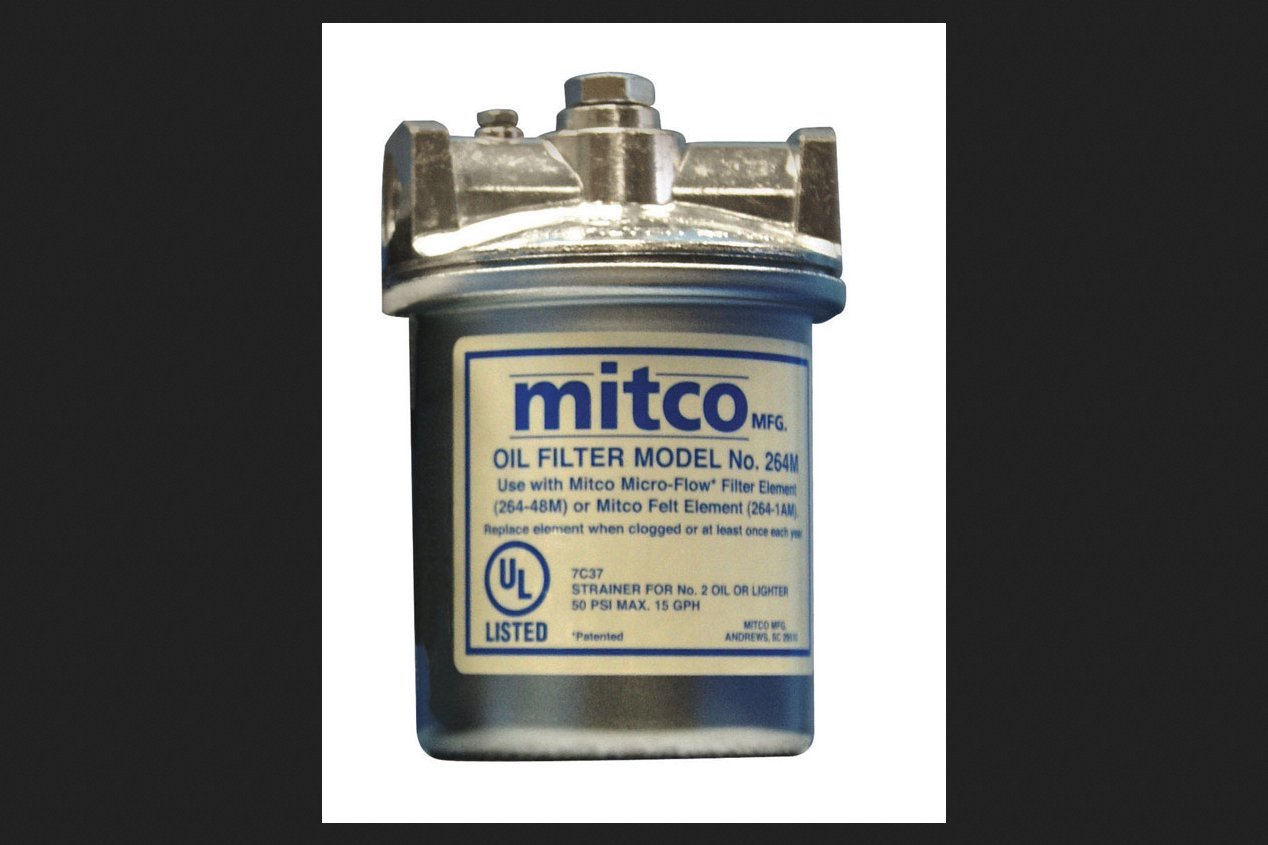 Fuel Oil Filtr Micro Flo By Mitco Mfrpartno 264M