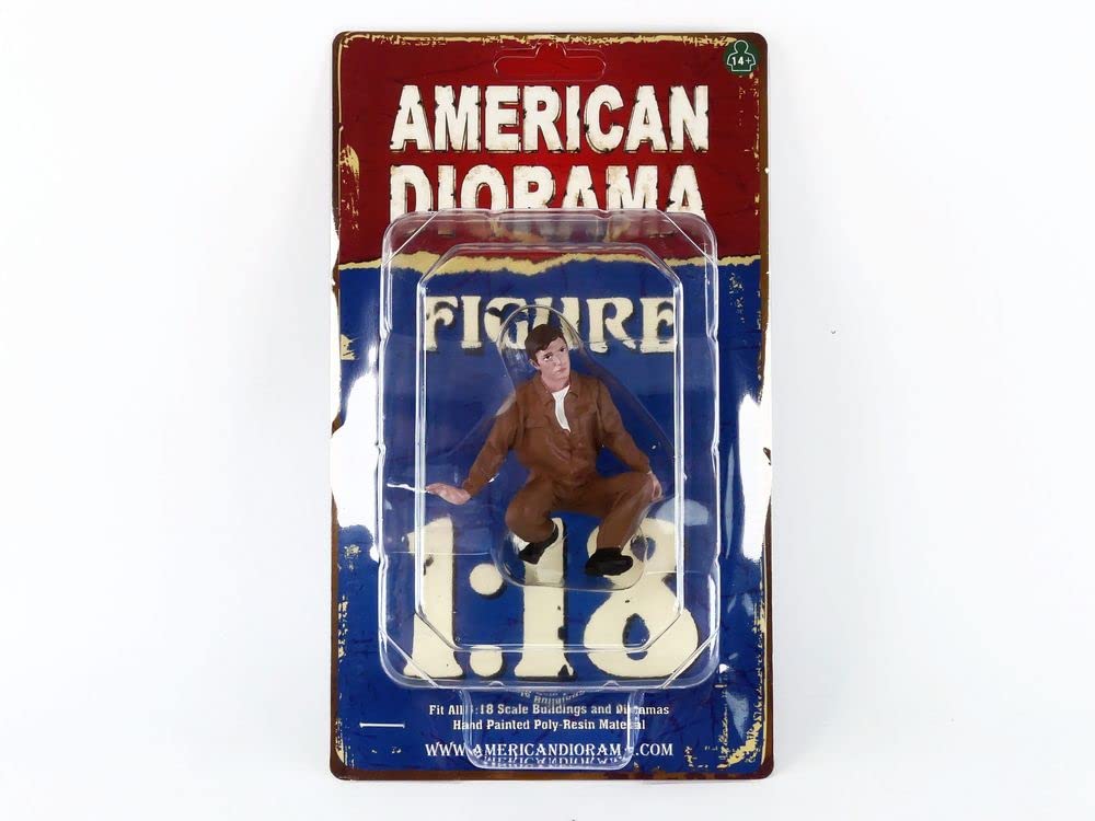 Race Day 1 Figurine Iv For 118 Scale Models By American Diorama 76286