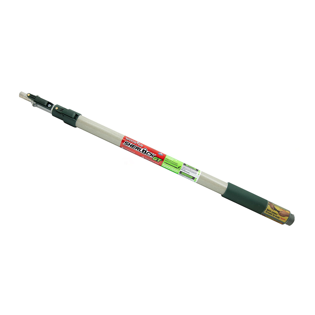 Wooster Brush Sr090 Sherlock Gt Convertible Extension Pole, 2-4 Feet