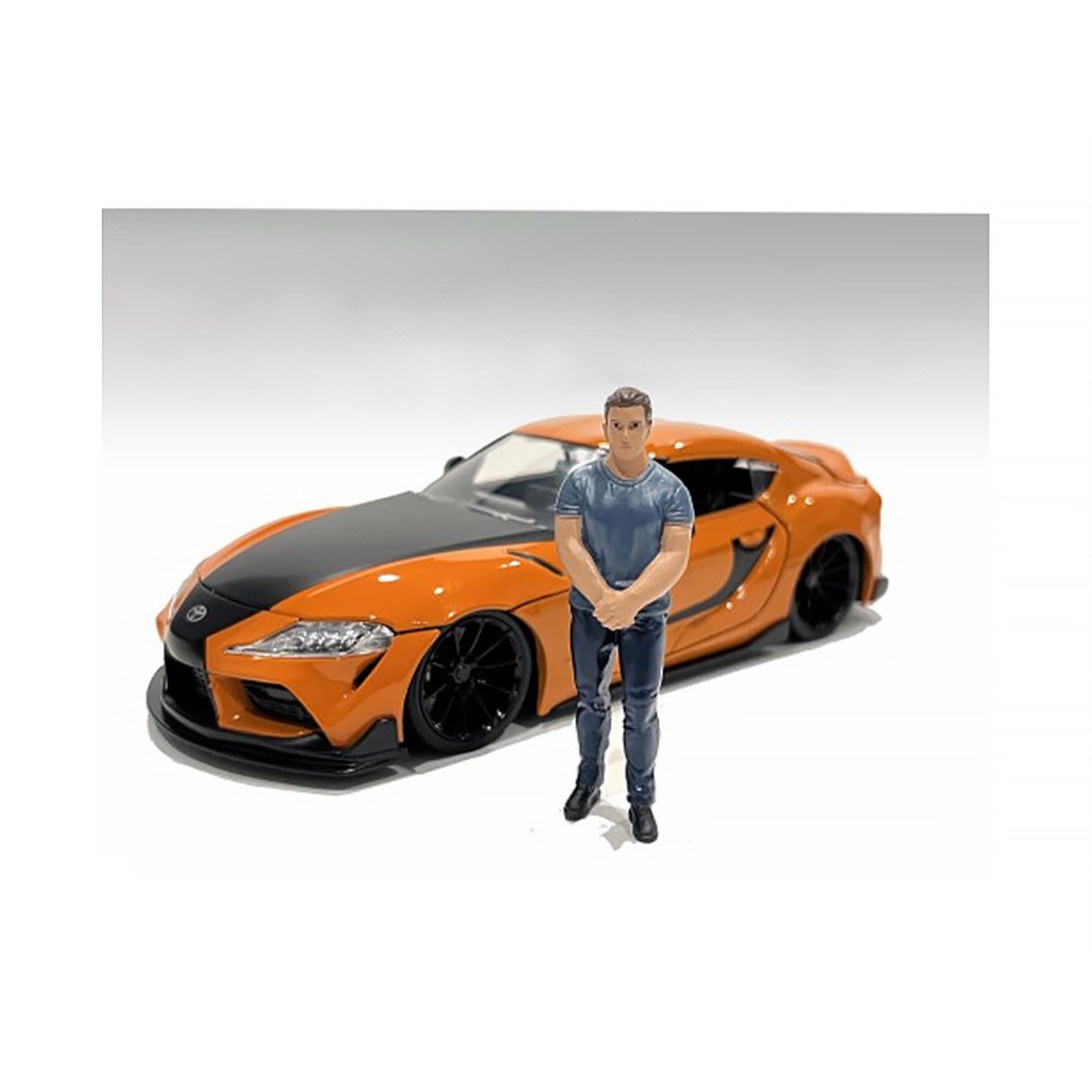 American Diorama Car Meet 3'' Figure 4 For 1/18 Scale Models 76329