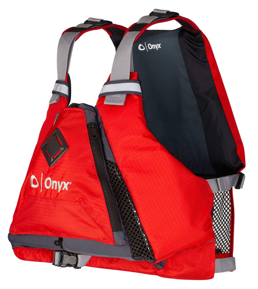 Onyx Movevent Torsion Paddle Sports Life Jacket Red Xl2Xl