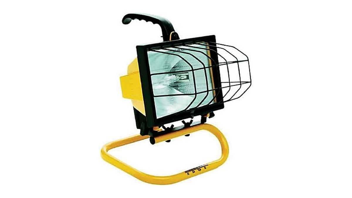 Woods L20 500 Watt Portable Halogen Work Light, 1 Count (Pack Of 1), Yellow