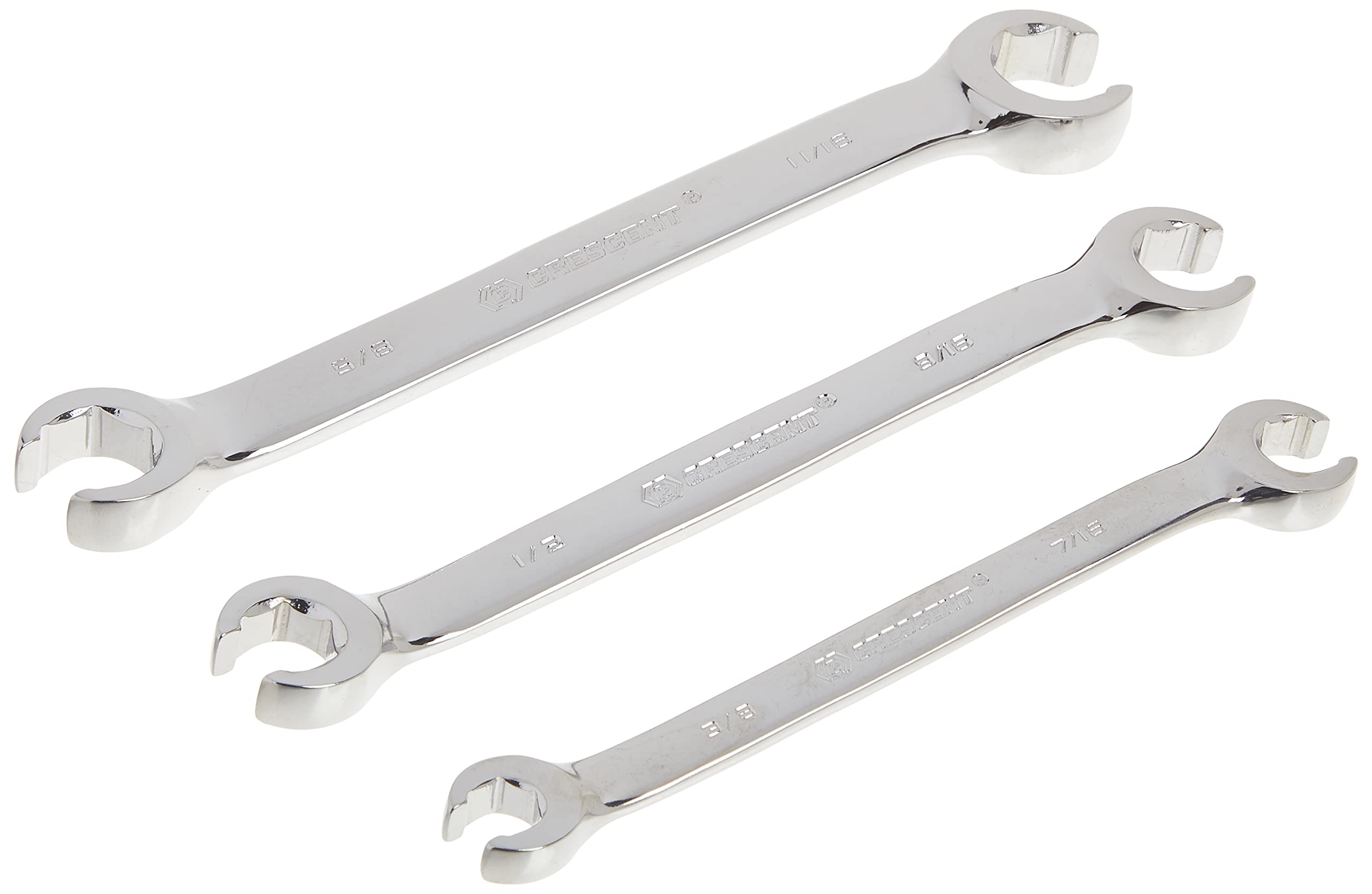 Crescent 3 Pc. Flare Nut Sae Wrench Set - Cfnws0 Grey