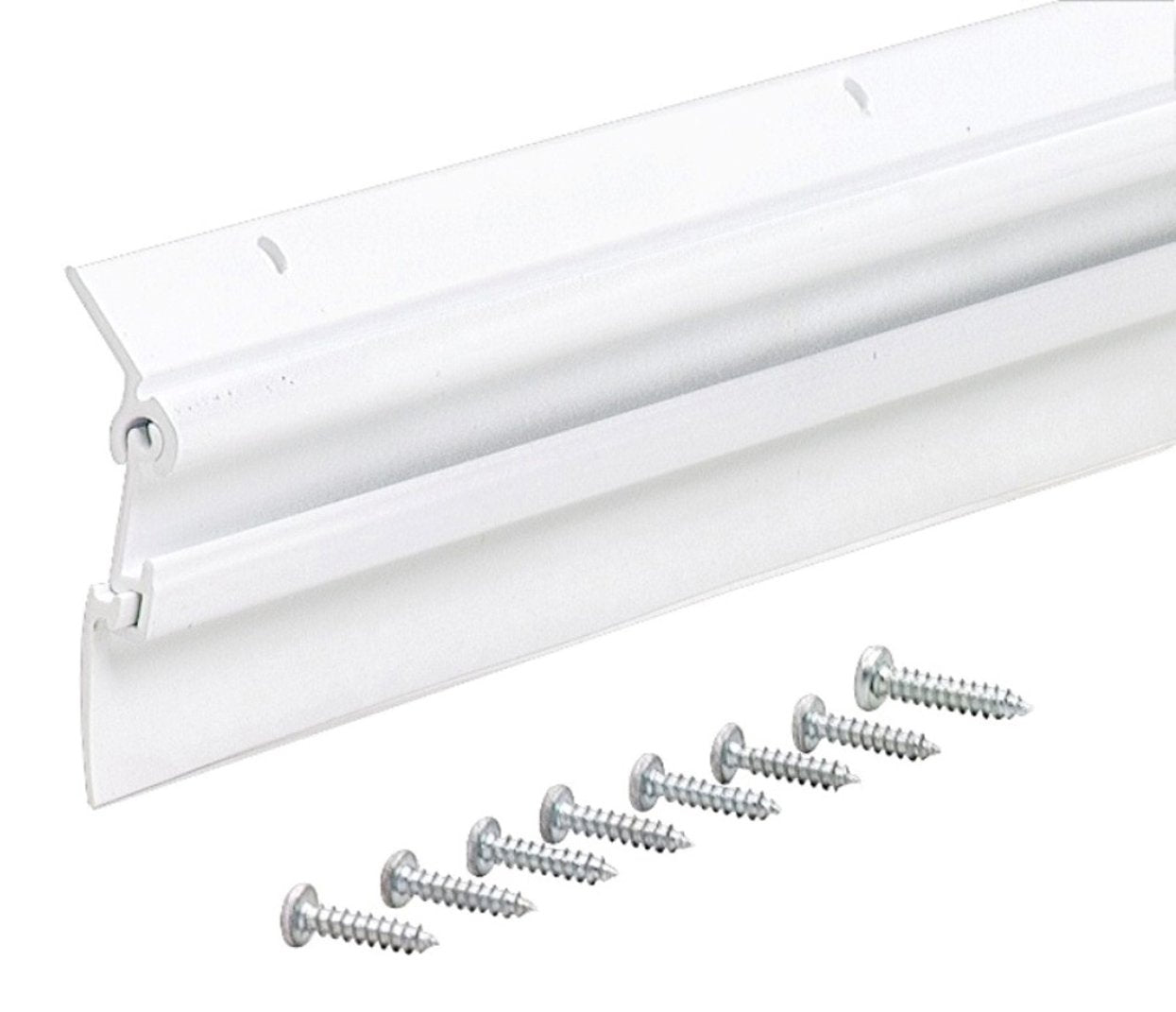 M-D Building Products 7179 36-Inch Flex-O-Matic Automatic Door Sweep , White , 36&Quot