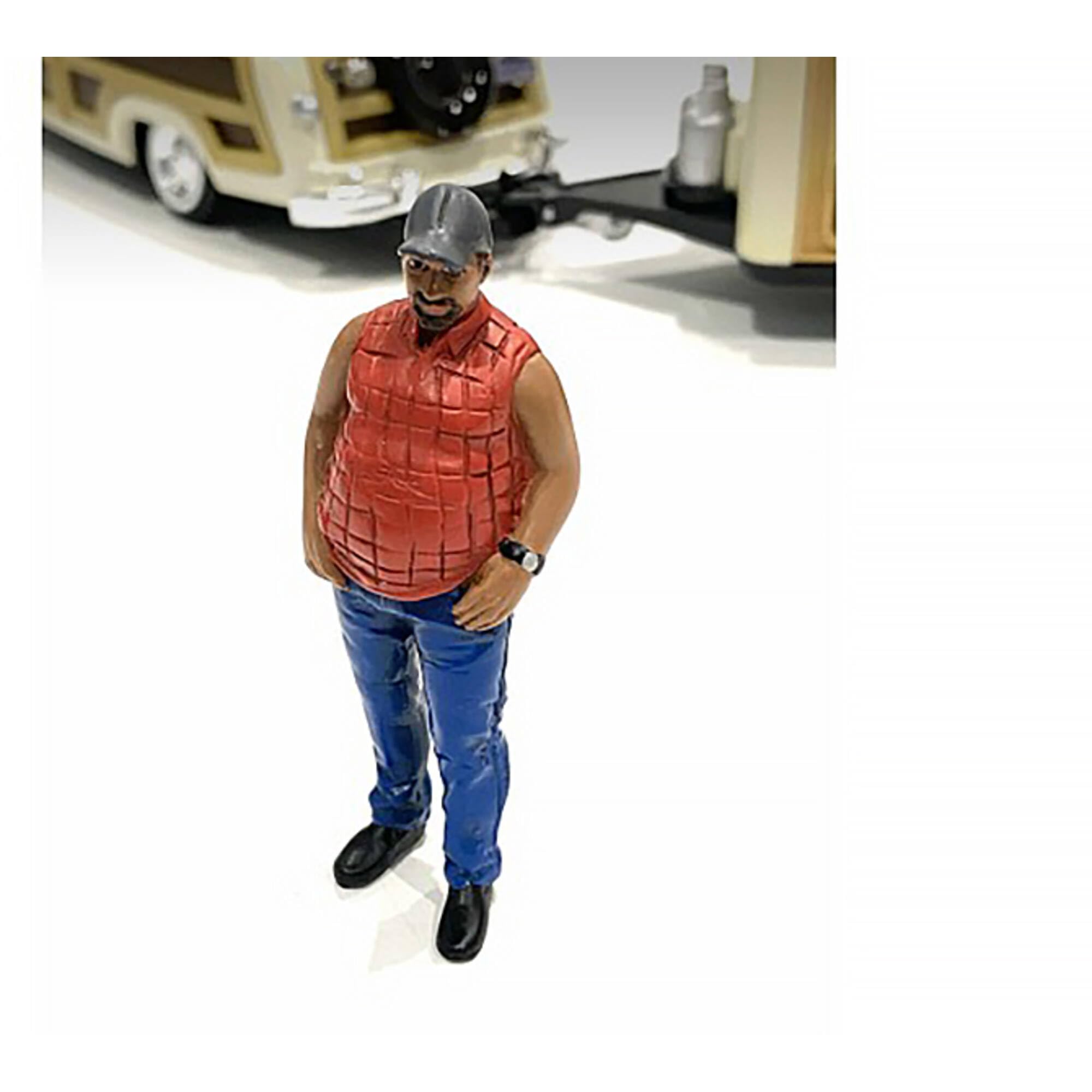 Campers Figure 1 For 1/18 Scale Models By American Diorama 76334