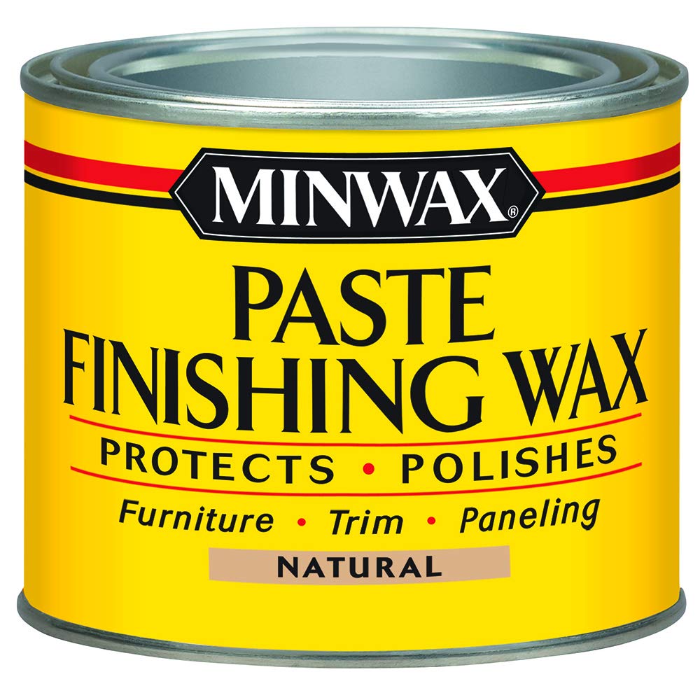 Minwax 785004444 Paste Finishing Wax, 1 Lb, Natural
