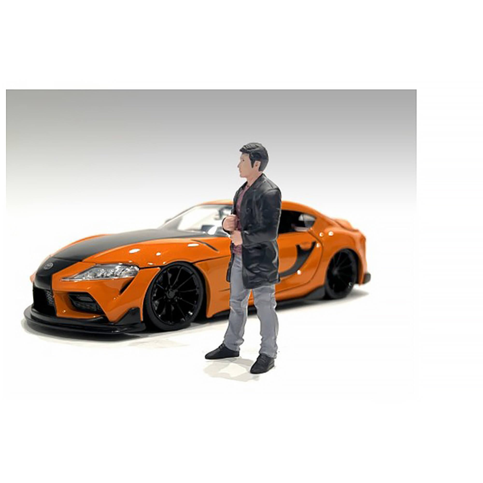 American Diorama Car Meet 3'' Figure 3 For 1/18 Scale Models 76328