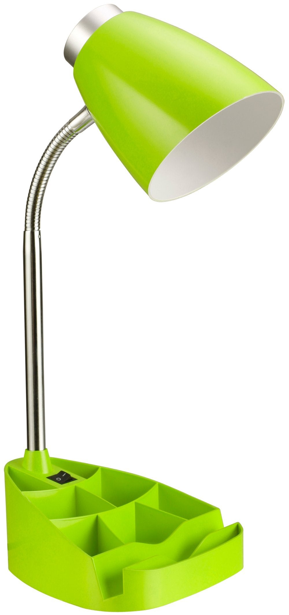 Limelights Ld1002-Grn Gooseneck Organizer Ipad Stand Or Book Holder Desk Lamp, Green 65 X 65 X 185