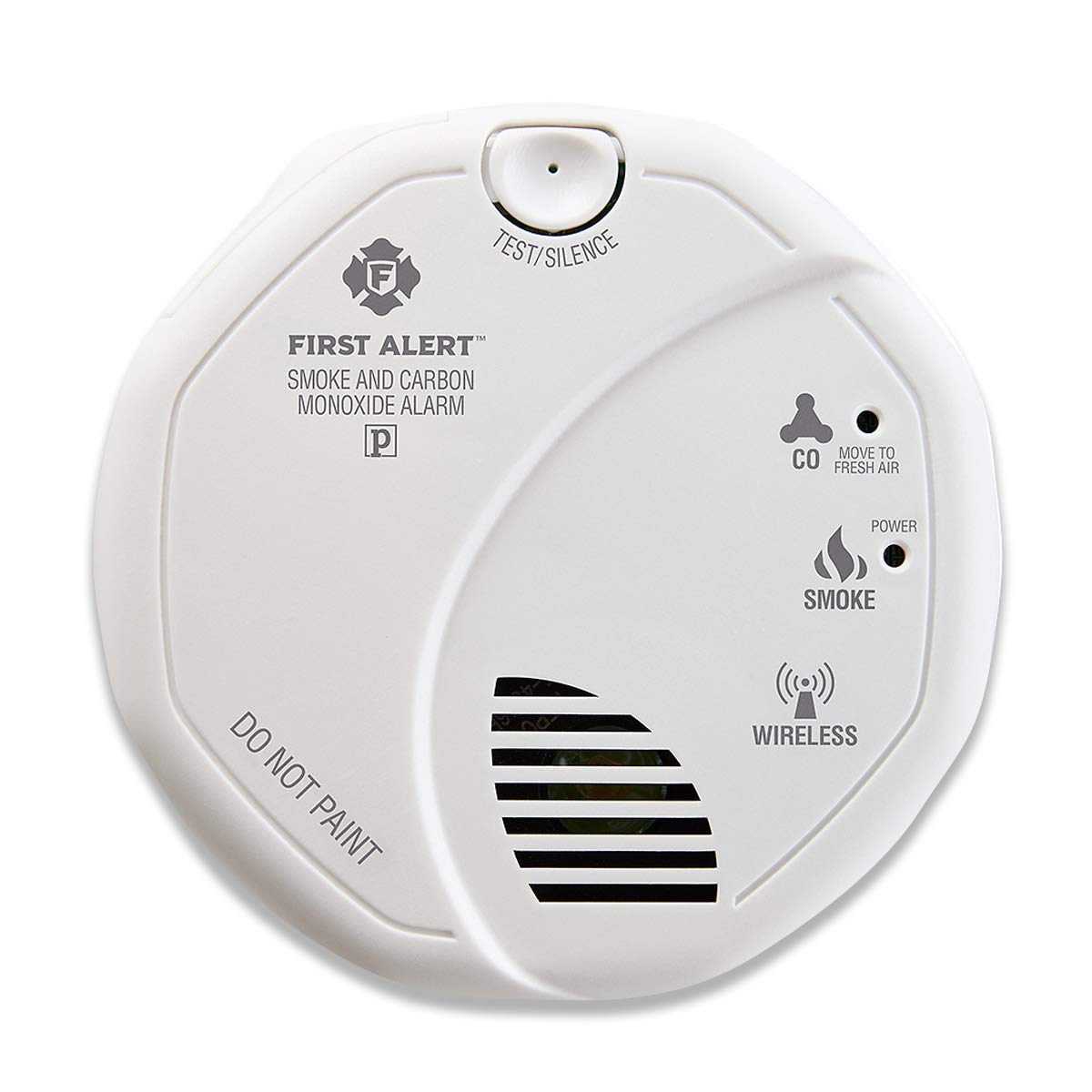 First Alert Z-Wave Smoke Detector & Carbon Monoxide Alarm, Works With Ring Alarm Base Station, 2Nd Generation