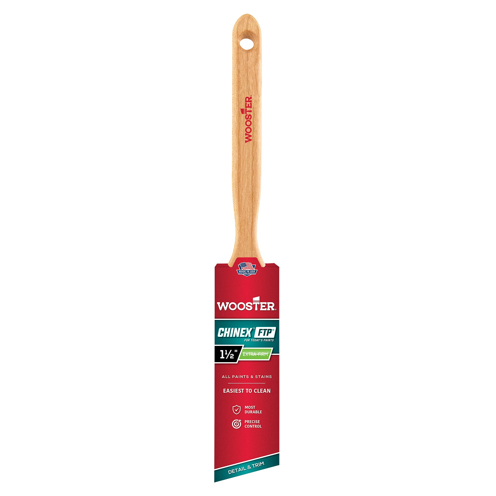 Wooster Brush 4410-1 12 Paint Brush, 15 Inch, White