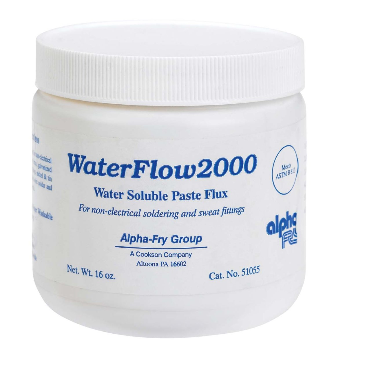 Alpha Fry Am51055 Wtr Soluble Flux 1Lb
