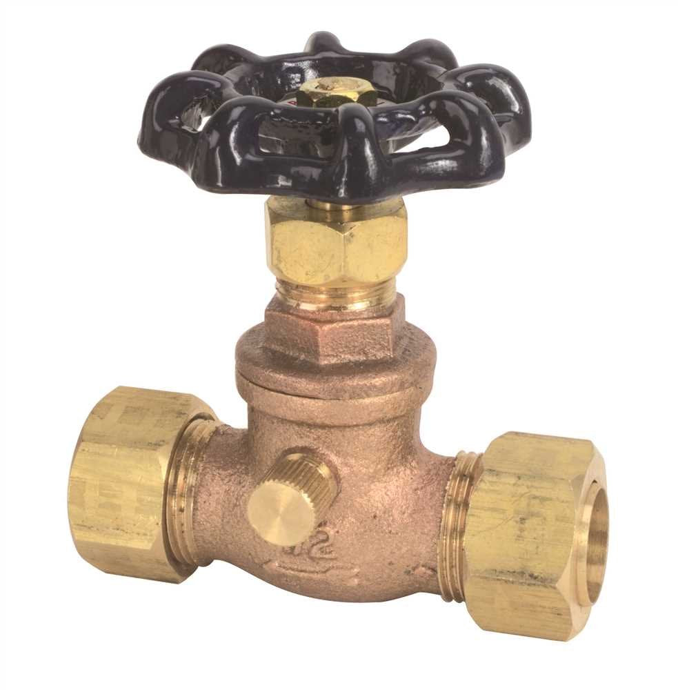Cfi Products Gidds-296564 105-613Nl Stop & Waste Valve 1/2 Incomp, Lead Free-296564