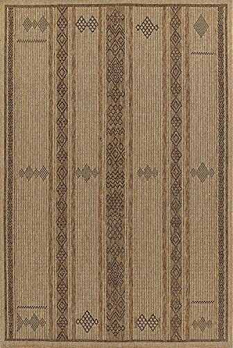 Momeni Hampton Transitional Indoor/Outdoor Area Rug, Natural, 41'' X 6