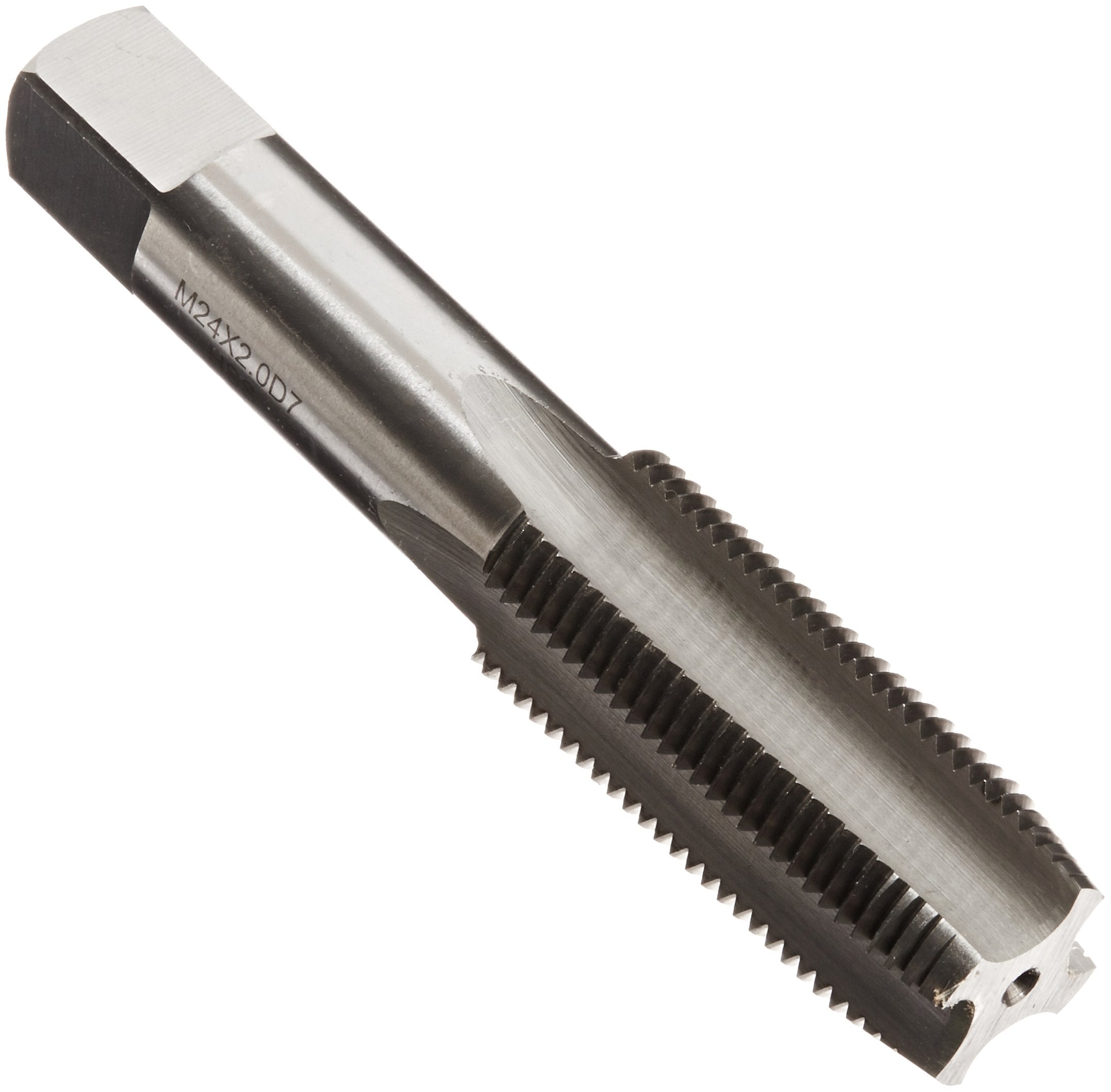 Drill America M24 X 2 High Speed Steel 4 Flute Plug Tap, (Pack Of 1)