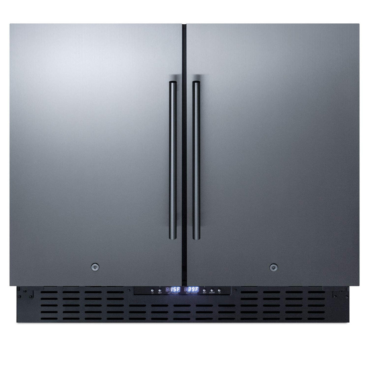 Summit Ffrf36 36 Side By Side Refrigerator-Freezer In Stainless Steel