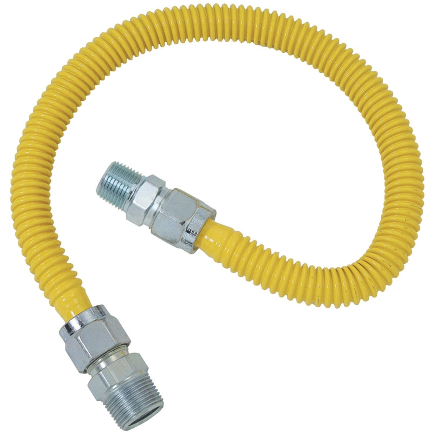 Brasscraft Cssc14-48 Range And Gas Furnace Flex-Line, 245X35X1, Yellow