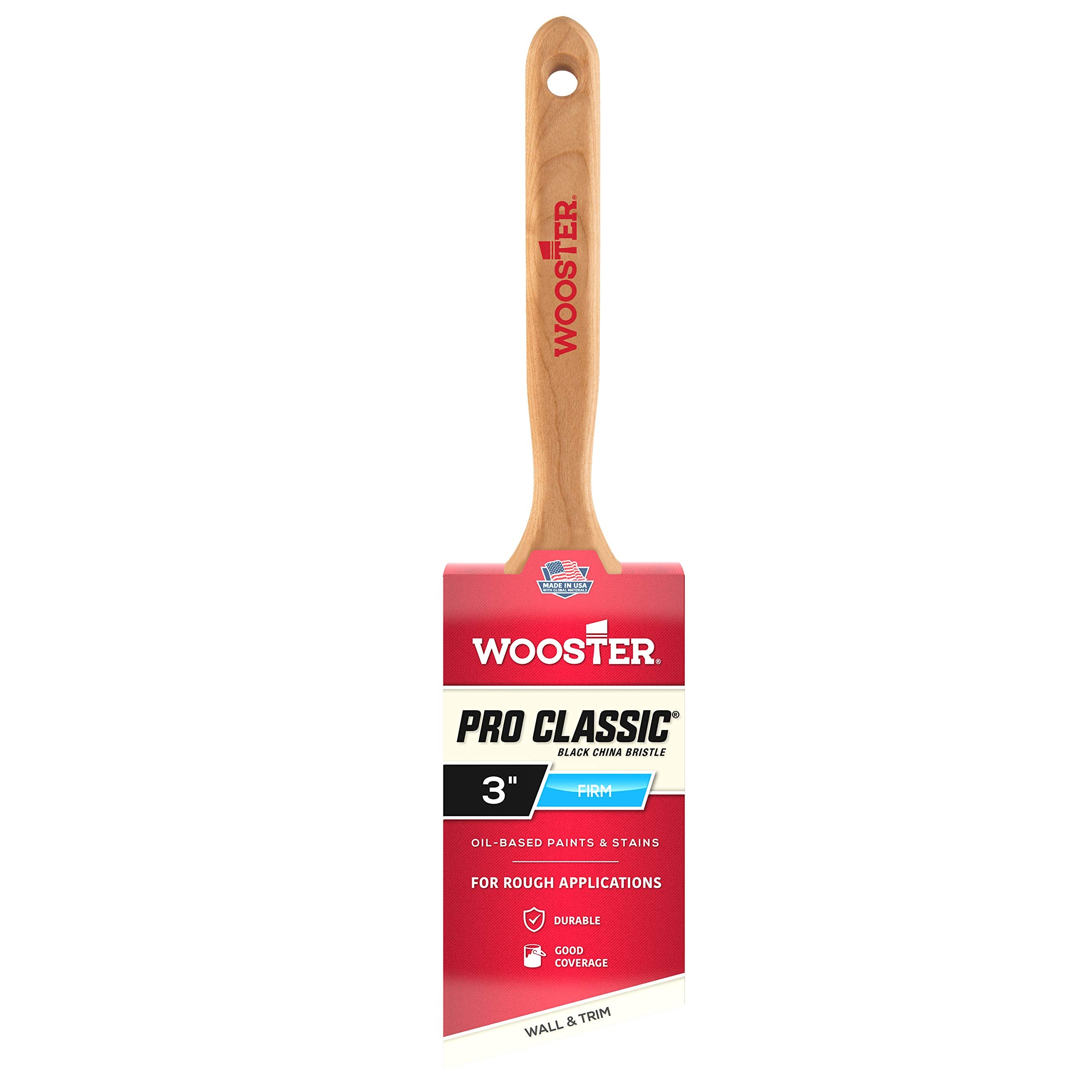 Wooster 912-0Z12930030 Paintbrush, 3-Inch